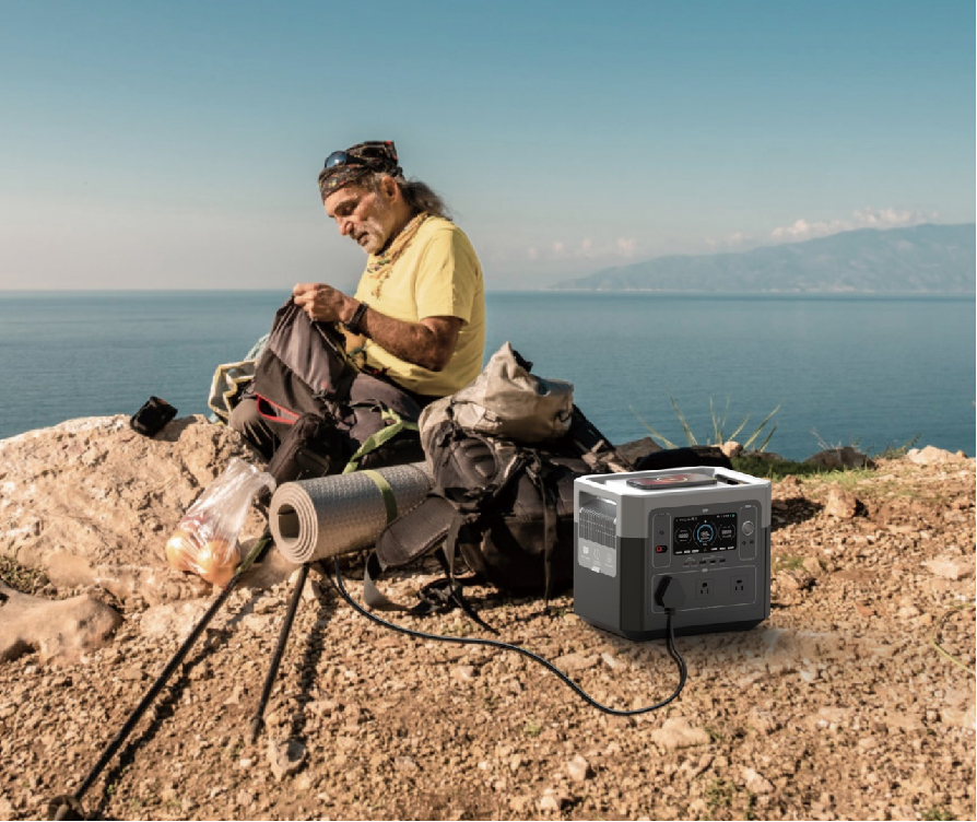 2000 ዋ High Capacity Solar Generator For Multi Way Charging