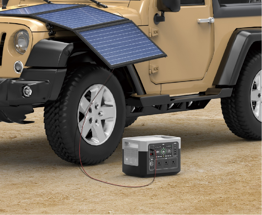 2000 ዋ High Capacity Solar Generator For Multi Way Charging